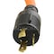 Ac Works Adapter Cord, STW, L14-30R, L5-30P, 1.5 ft., Orange L530L1430-018 - alternate 2